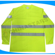 Защитная рубашка класса 3 с длинным рукавом, одобренная ANSI